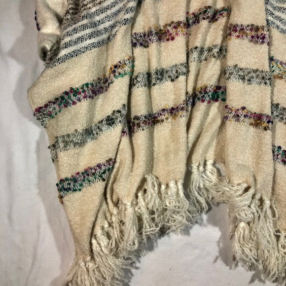 NEW Anthropologie Anthro Womens One Size Ivory Chunky Open Cardigan NWT $120 - Picture 3 of 12